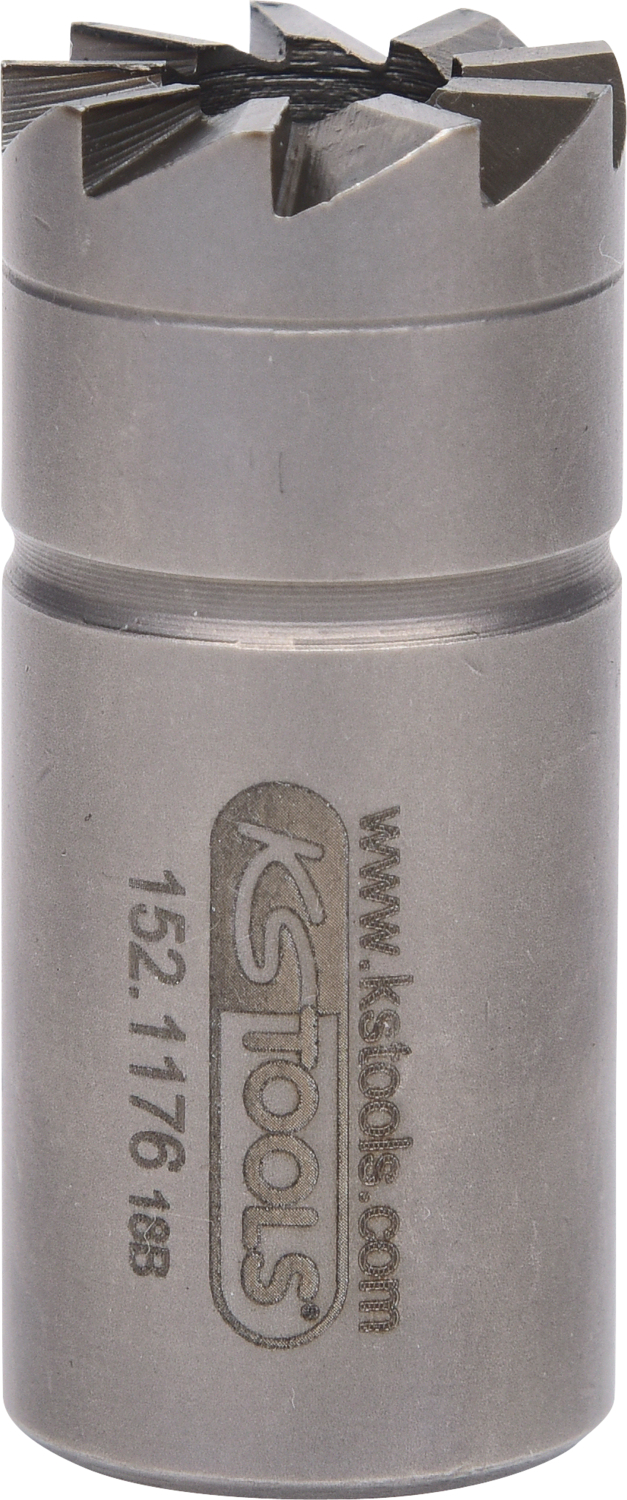 KS Tools Injektor-Dichtsitzfräskopf flach Ø 17-17mm, 38mm