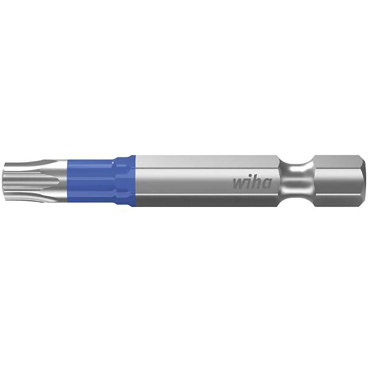 Wiha Bit Set T-Bit 50 mm TORX (T10) 5-teilges Set 1/4 zoll E6,3 in Box