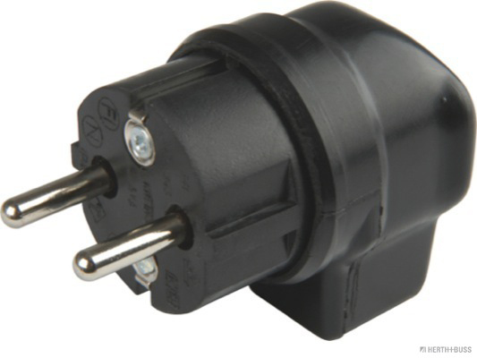 HERTH&BUSS Stecker, 2-polig, 250 V