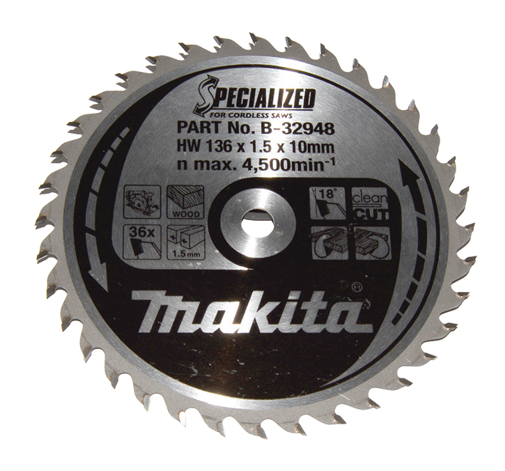 Makita SPECIALIZED Sägeb.136x10x36Z - B-32948