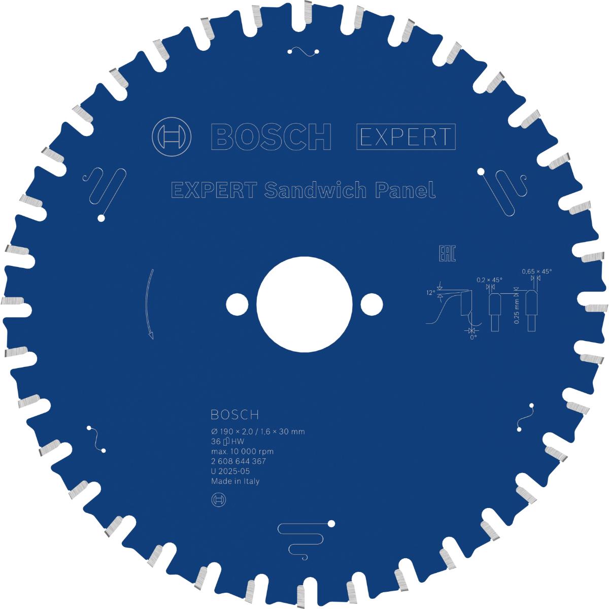 Bosch Kreissägeblatt Expert for Sandwich Panel