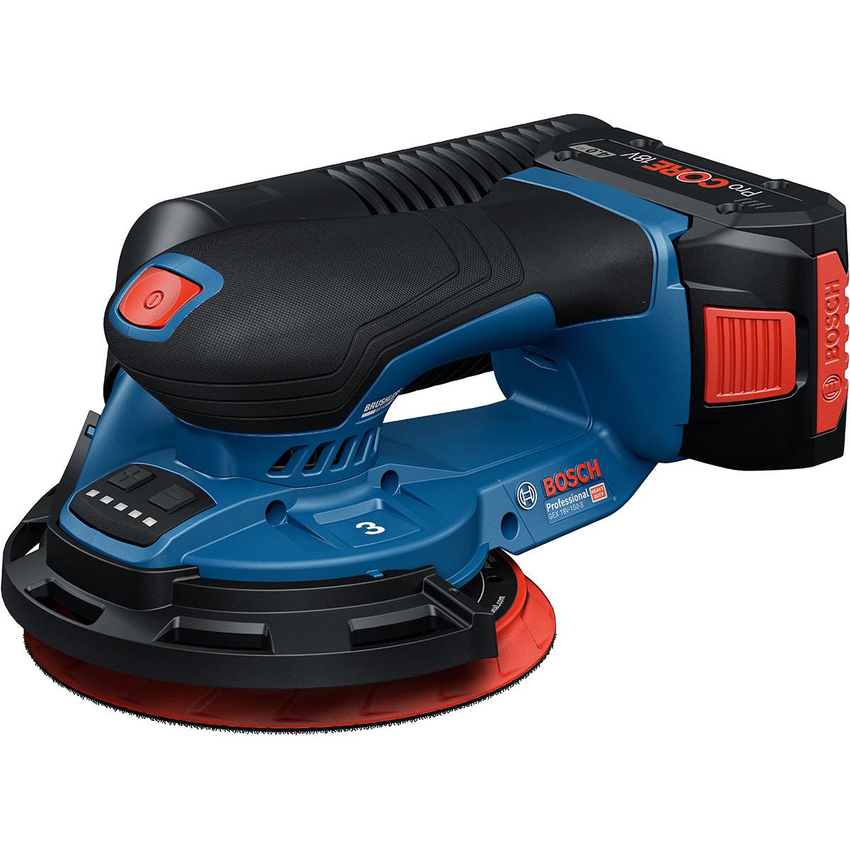Bosch Akku-Exzenterschleifer GEX 18V-150-3, L-BOXX 162