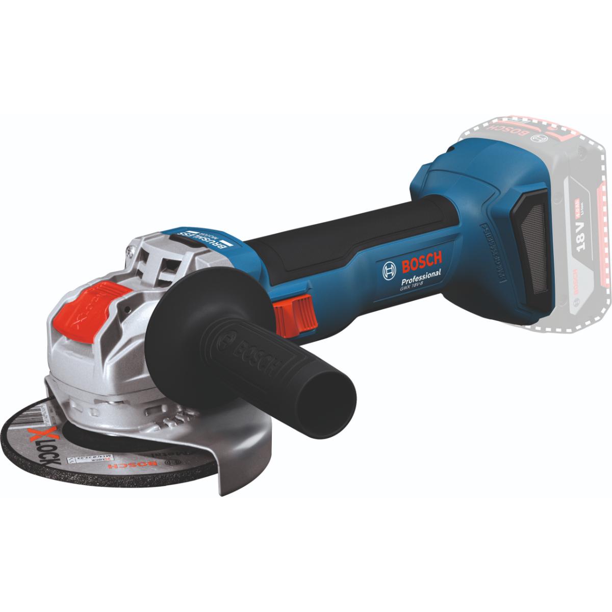 Bosch Akku Winkelschleifer mit X-LOCK GWX 18V-8