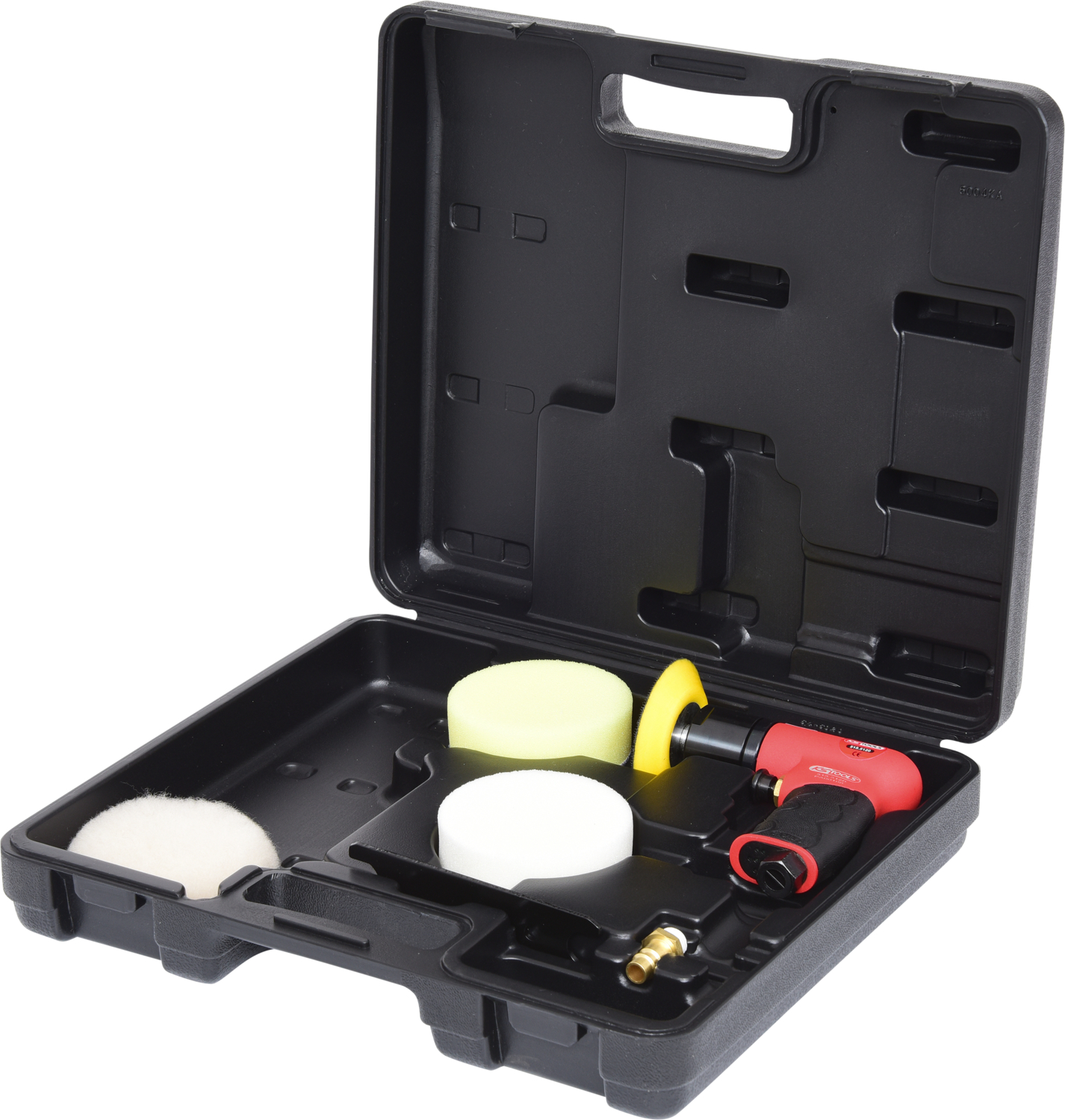 KS Tools 1/4" Mini-Druckluft-Polierer-Satz, 5-tlg