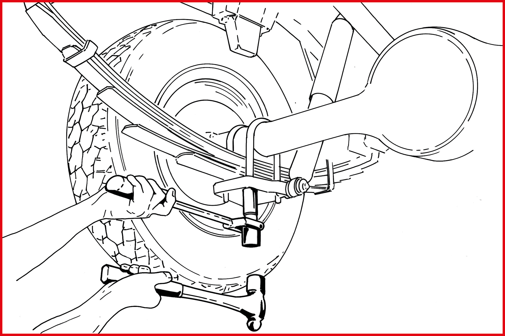 KS Tools 1/2" Hand-Schlagschrauber, 475mm