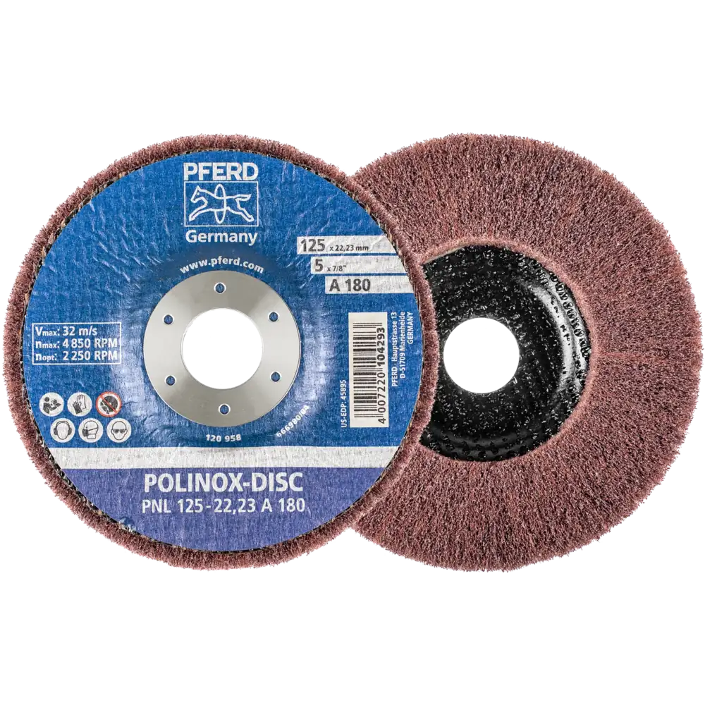 PFERD TOOLS POLINOX Vlies-Schleifdisc PNL