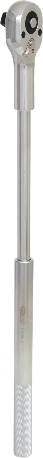 KS Tools 3/4" CHROMEplus Teleskop-Umschaltknarre, 24 Zahn