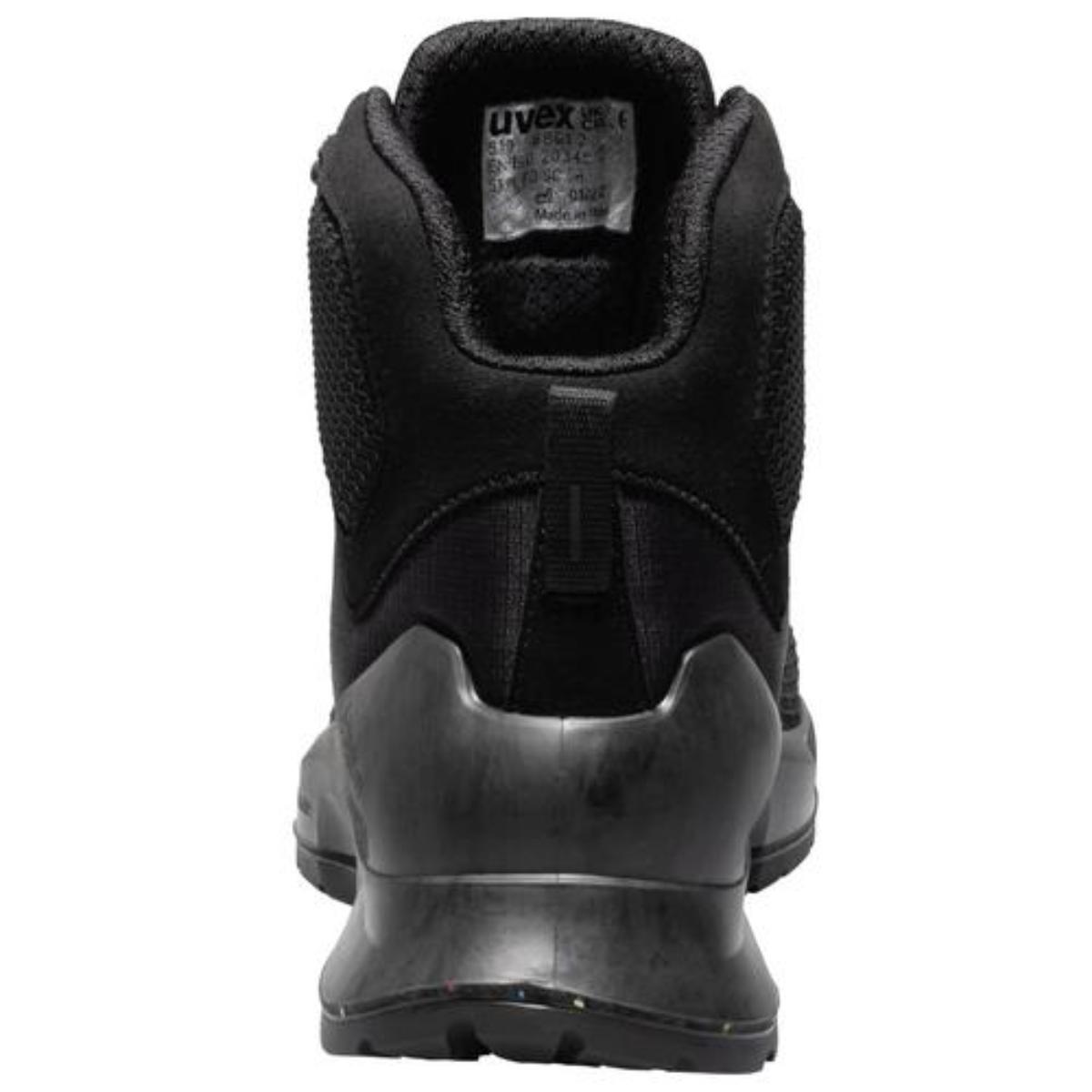 uvex 1 x-craft pro Sicherheitsschuh S1 PL Stiefel, schwarz