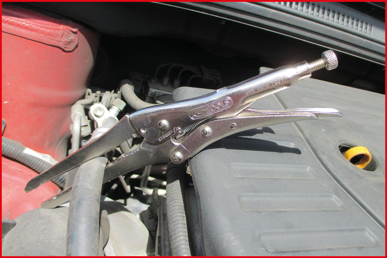 KS Tools Abklemmzange für Rohrleitungen, 86mm