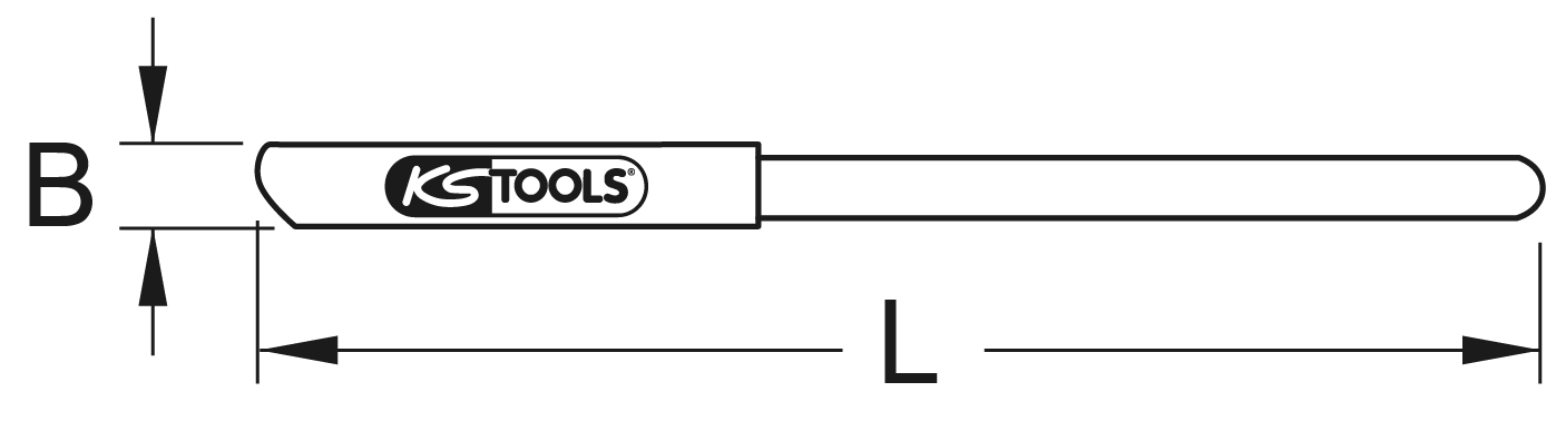 KS Tools BRONZEplus Hebestange 