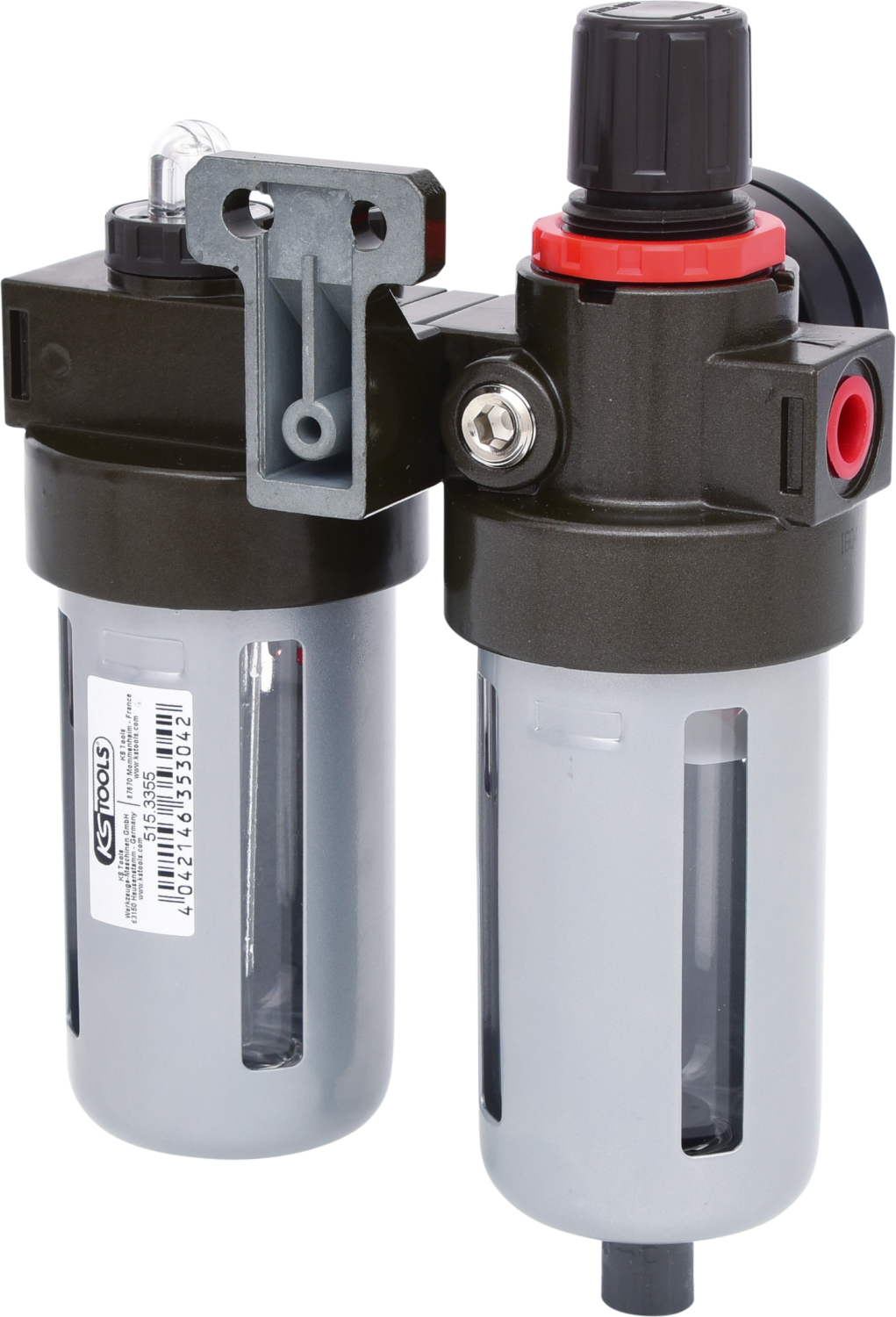 KS Tools 1/4" Druckluft-Wartungseinheit, 0,5-12bar