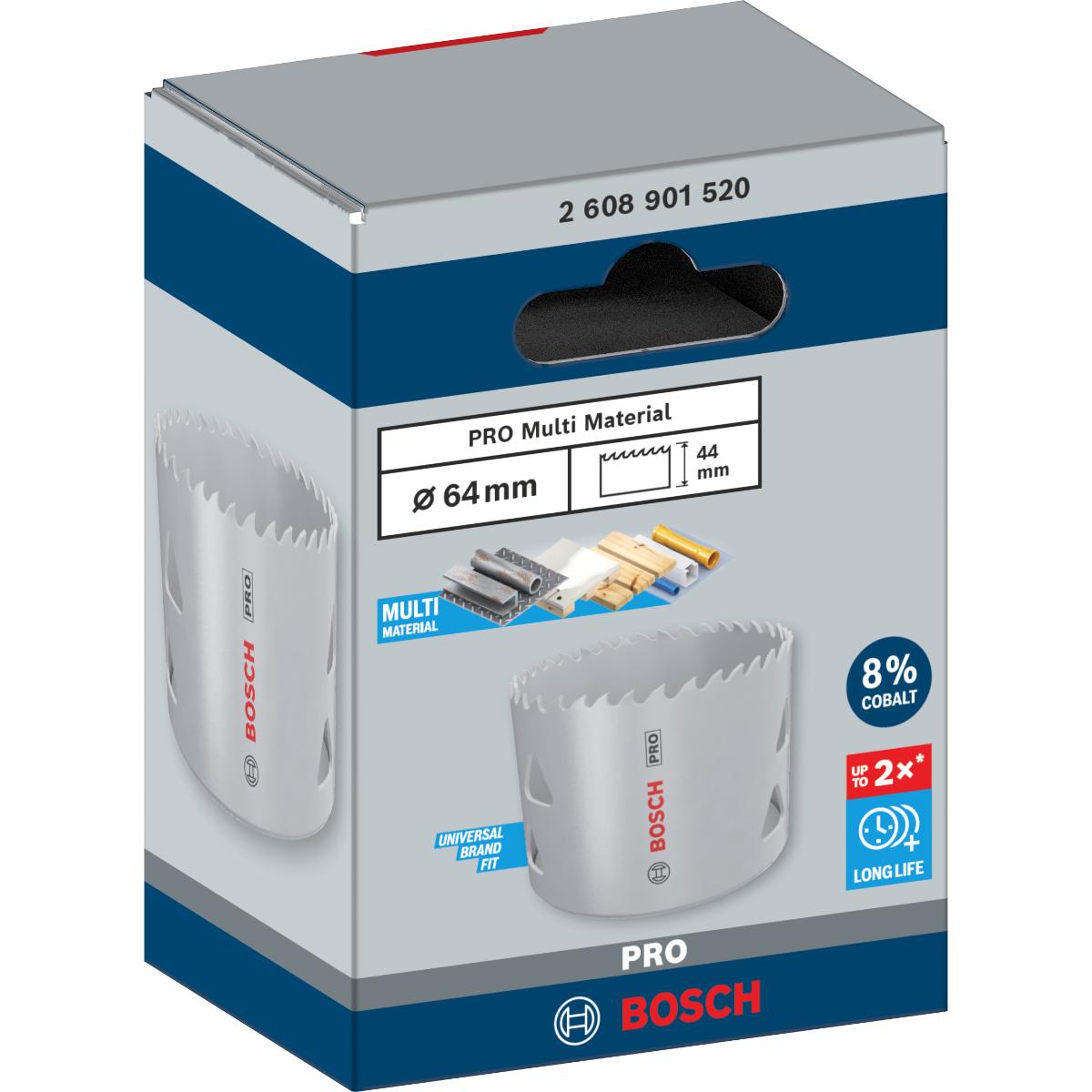 Bosch PRO Multi Material Lochsäge mit Gewinde