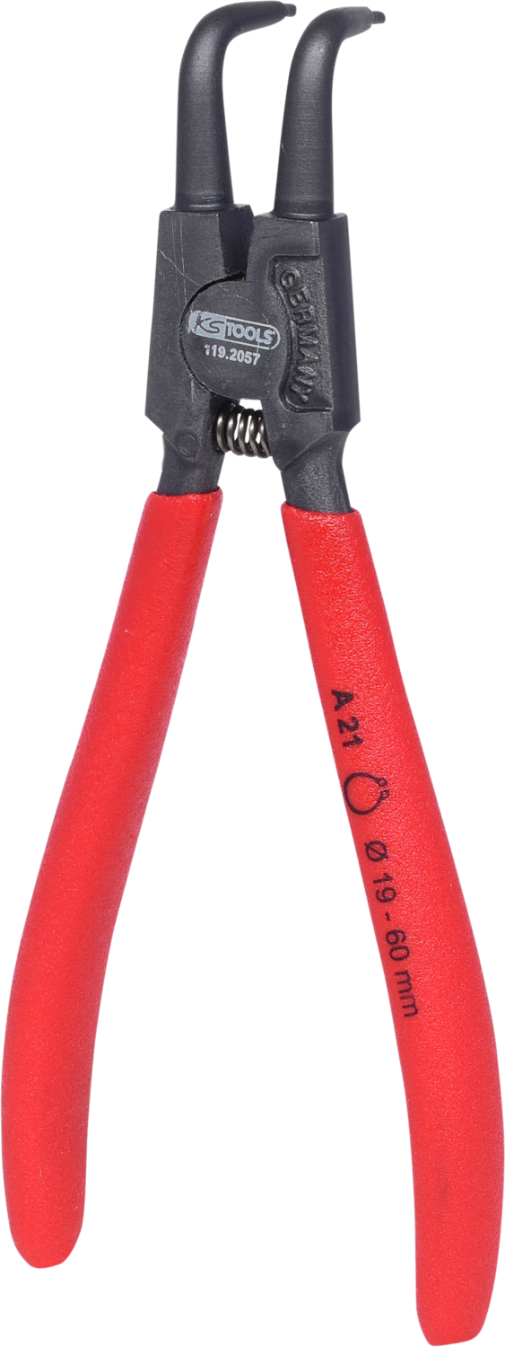 KS Tools Aussen-Sicherungszange, abgewinkelt