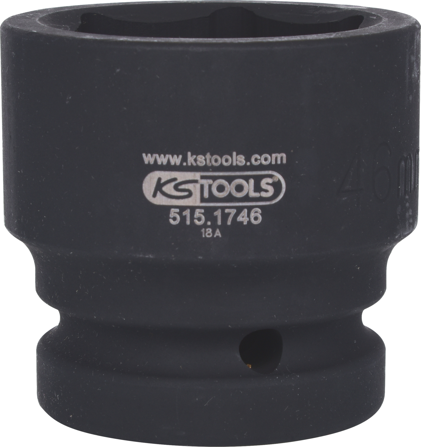 KS Tools 1" Sechskant-Kraft-Stecknuss, kurz