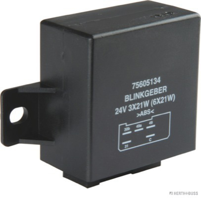 HERTH&BUSS Blinkgeber, 24 V, 4 pins, elektronisch