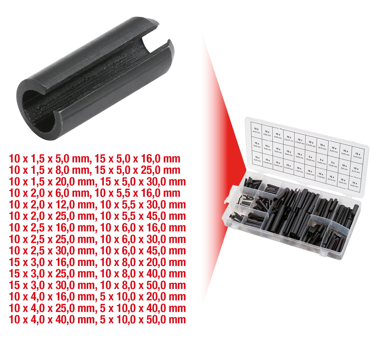 KS Tools Spannstift Sortiment
