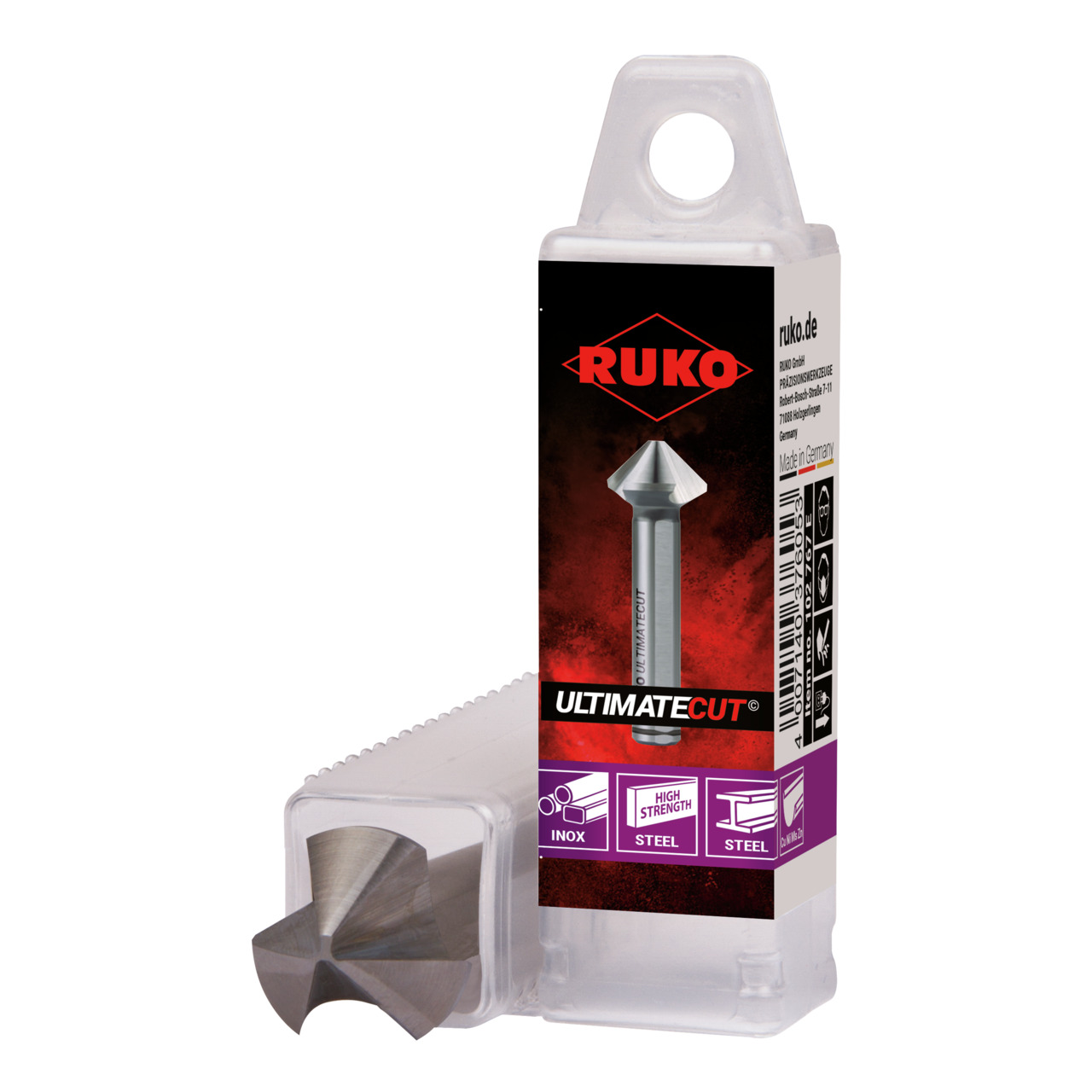 RUKO ULTIMATECUT Kegelsenker DIN 335 Form C 90° HSS
