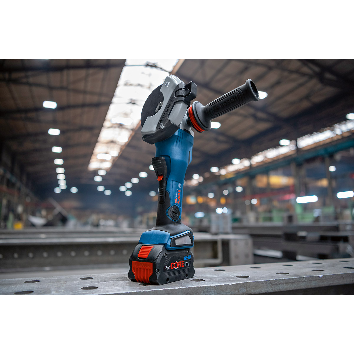 Bosch Akku-Winkelschleifer BITURBO mit X-LOCK GWX 18V-15 PSC