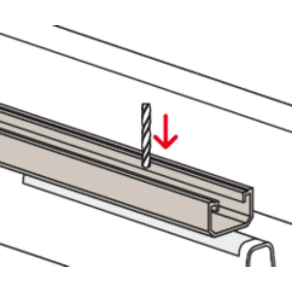 Fischer Profil SolarMetal L H25 110 EPDM Aluminium