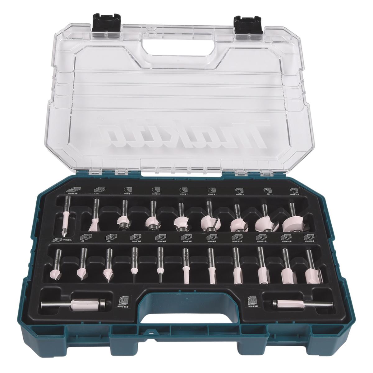 Makita Fräser-Set 22-teilig - D-74778