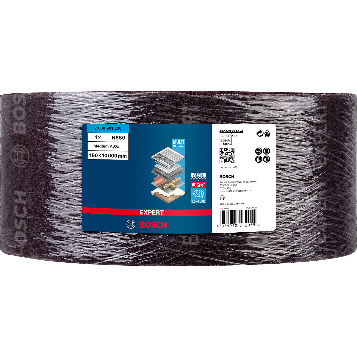 Bosch EXPERT N880 Vliesrolle zum Handschleifen