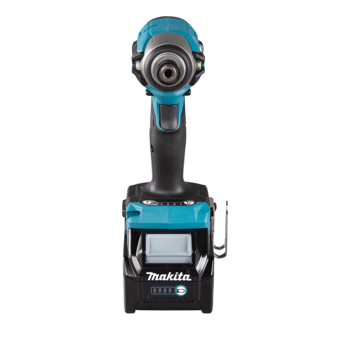 Makita Akku-Schlagschrauber 40V max. / 2,0 Ah, 2 Akkus + Ladegerät im MAKPAC TD003GA202