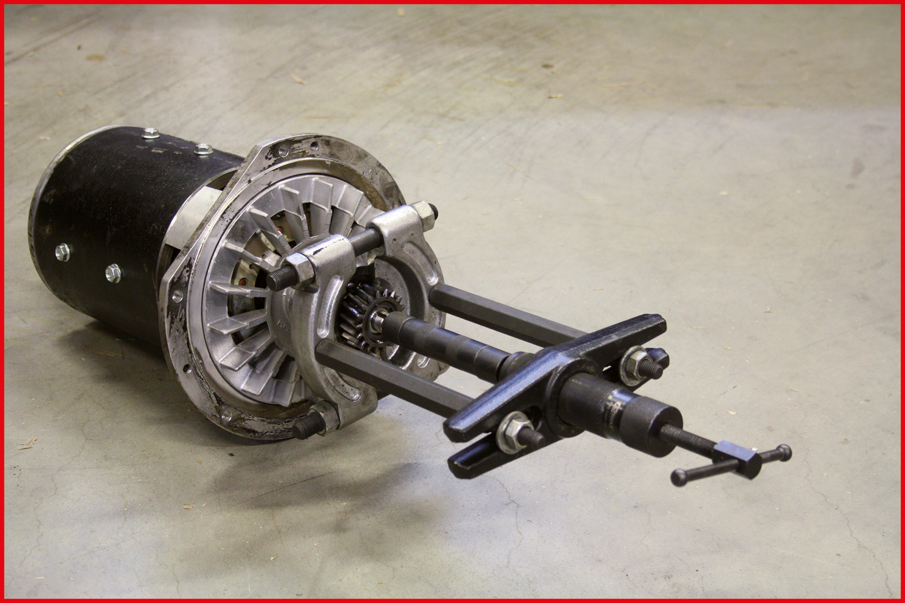 KS Tools Hydraulischer Abziehersatz 2-armig und 3-armig, 22-tlg