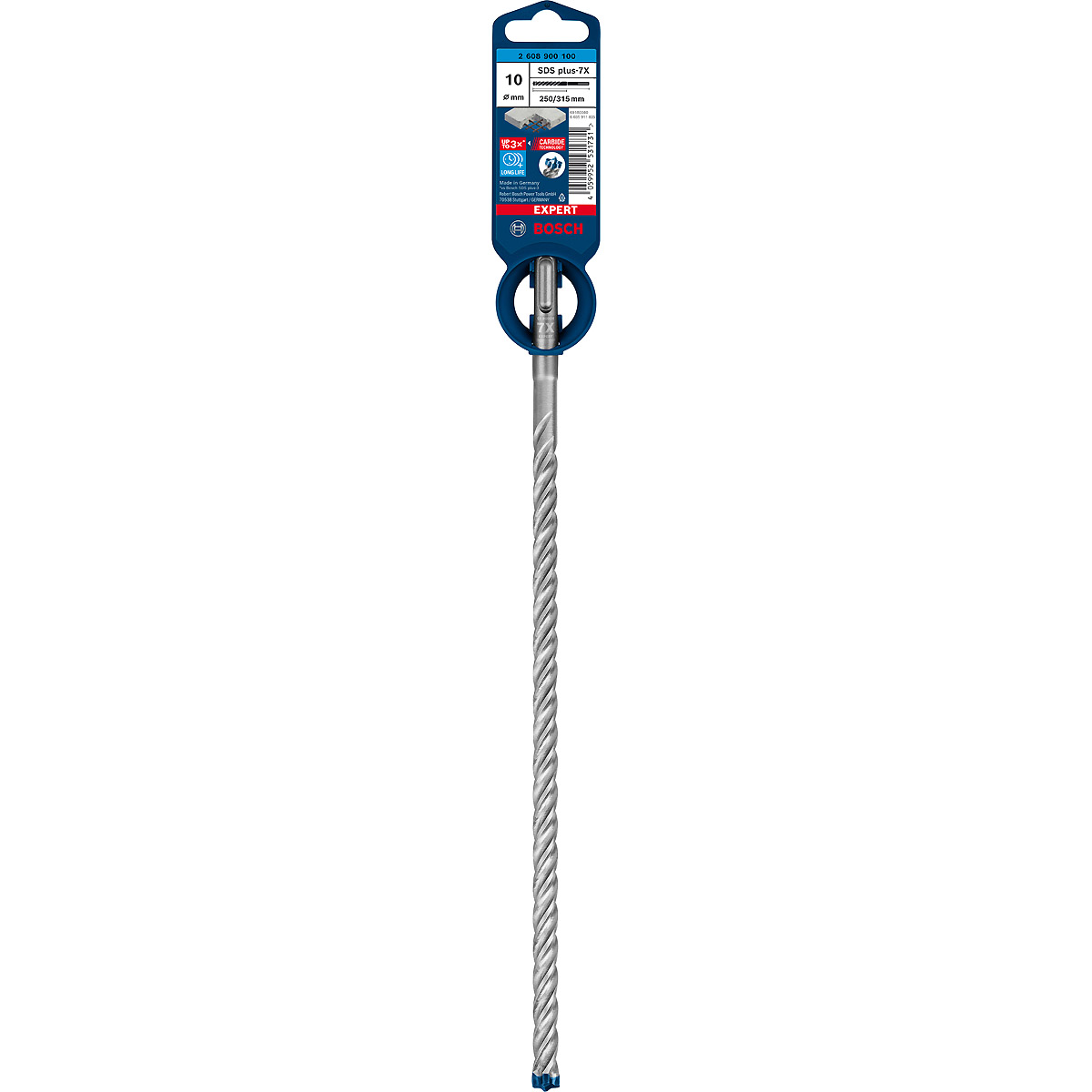 Bosch EXPERT SDS plus-7X Hammerbohrer, für Bohrhämmer ø 10 mm