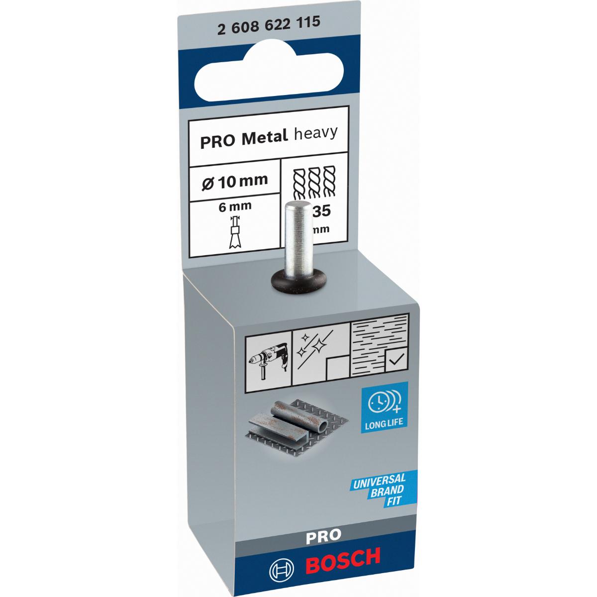 Bosch PRO Pinselbürste, gezopft, 4500 U/ min