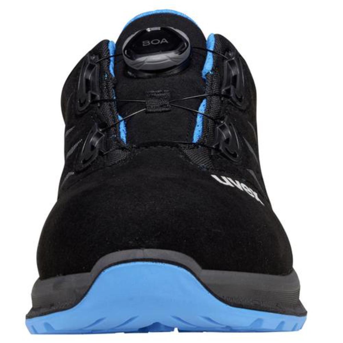 uvex 2 trend BOA SicherheitsschuhHalbschuhe S1P, blau/schwarz