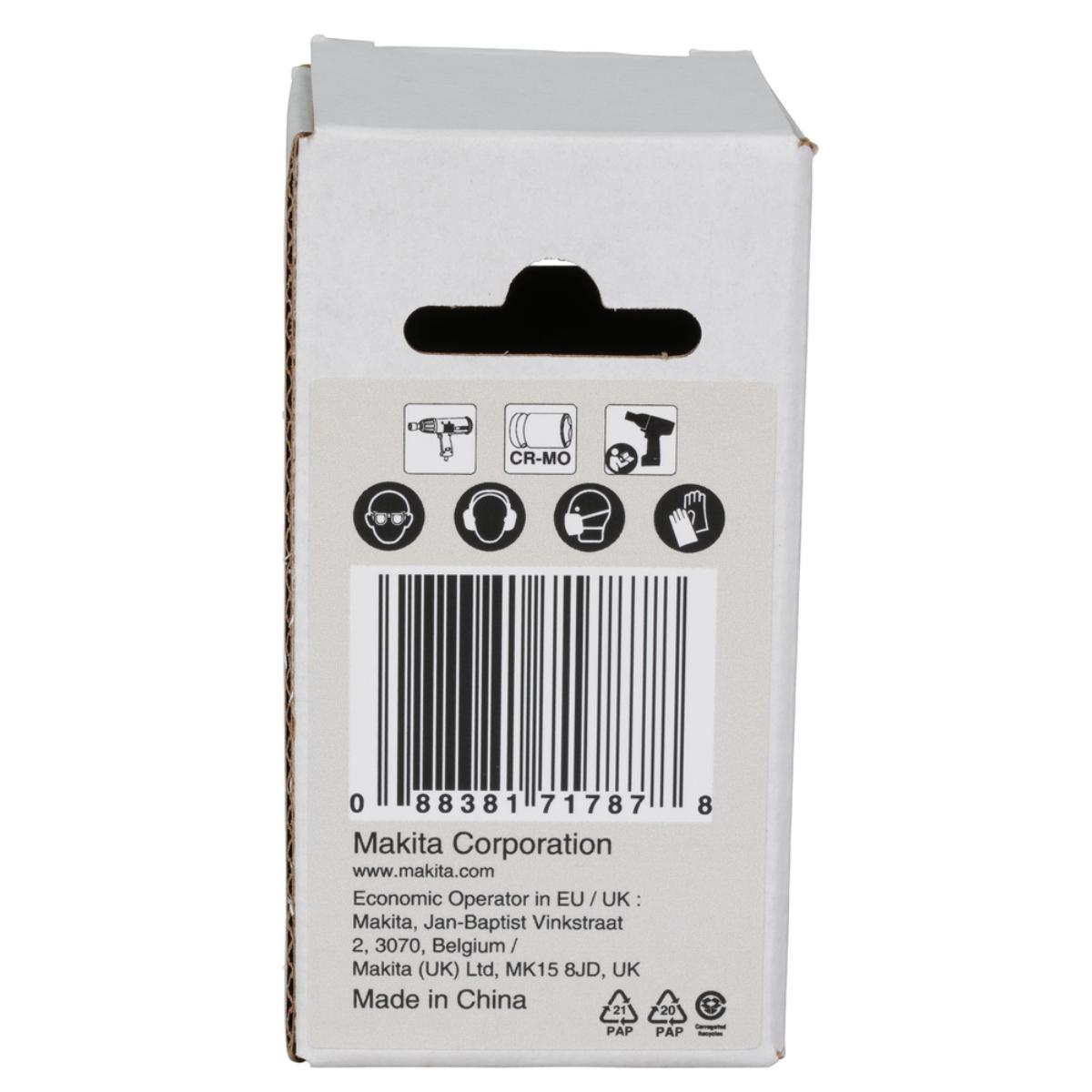 Makita Schlagnuss 3/4 Zoll - inkl. O-Ring und Stift - CR-MO