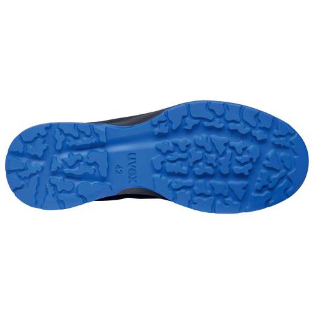 uvex 1 x-craft Sicherheitsschuh Stiefel S2, schwarz/blau