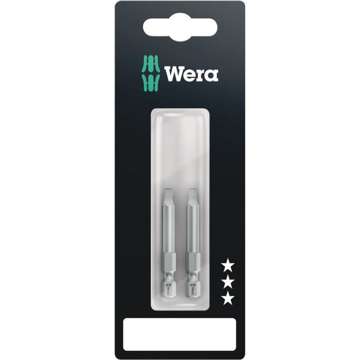 Wera 868/4 Z SB Innenvierkant Bits, # 1 x 50 mm, 2-teilig