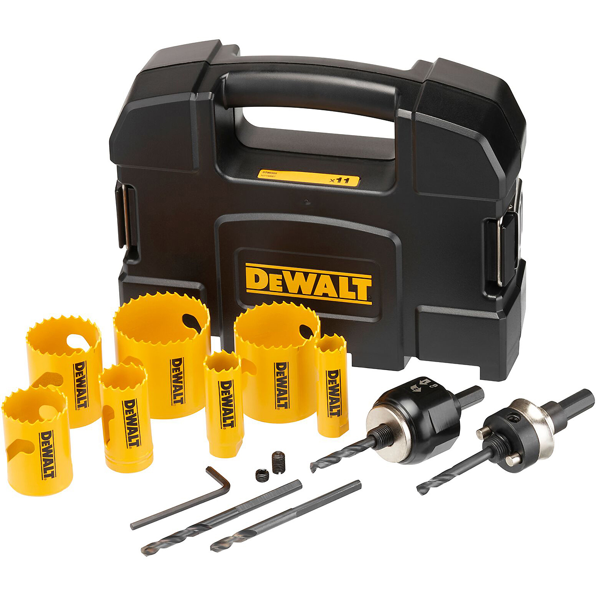 DEWALT EXTREME Bi-Metall Lochsägen-Set Sanitär 11-tlg.