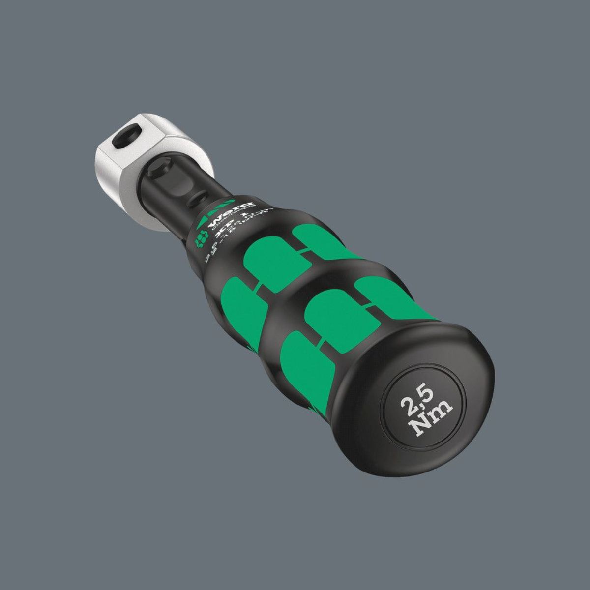 Wera Click-Torque XP 1  einstellbarer Drehmomentschlüssel für Einsteckwerkzeuge, 2,5-25 Nm, 2,5 Nm