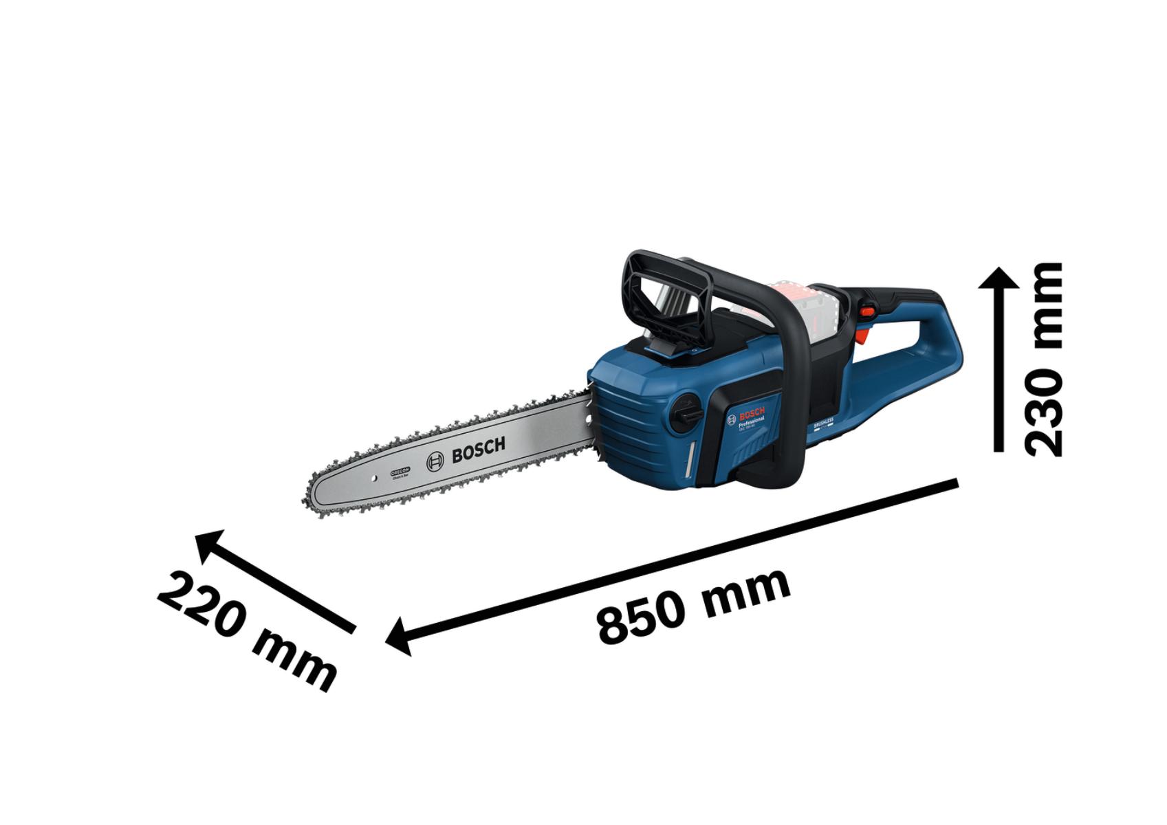 Bosch Akku-Kettensäge GKE 18V-40, 1x EXBA18V-55