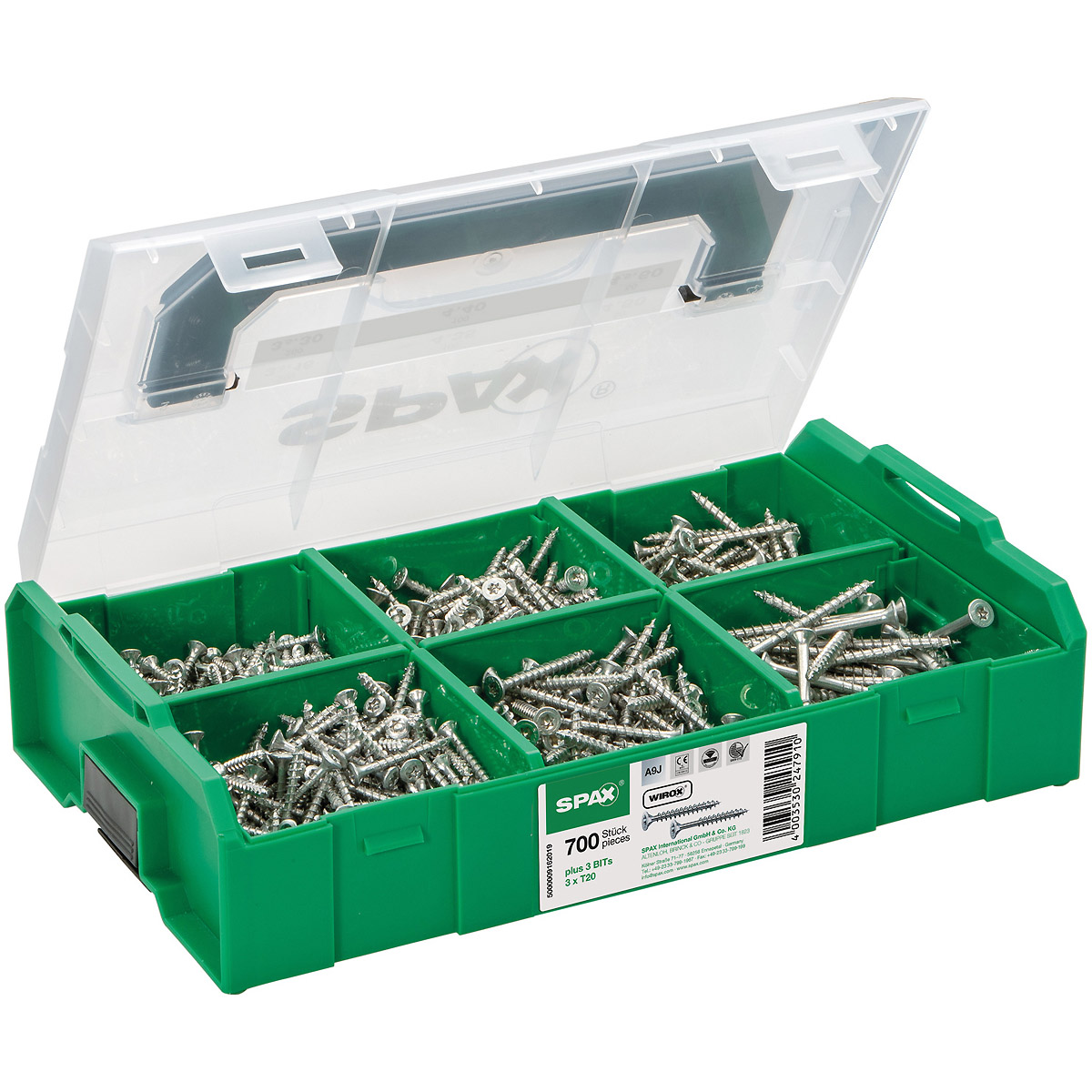 SPAX Montagekasten L-Boxx Mini Kunststoff T-Star Plus WIROX