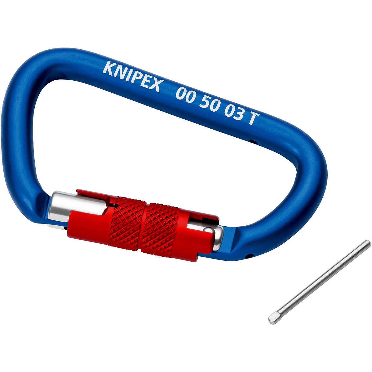 KNIPEX Materialkarabiner 2 Stück 82 mm