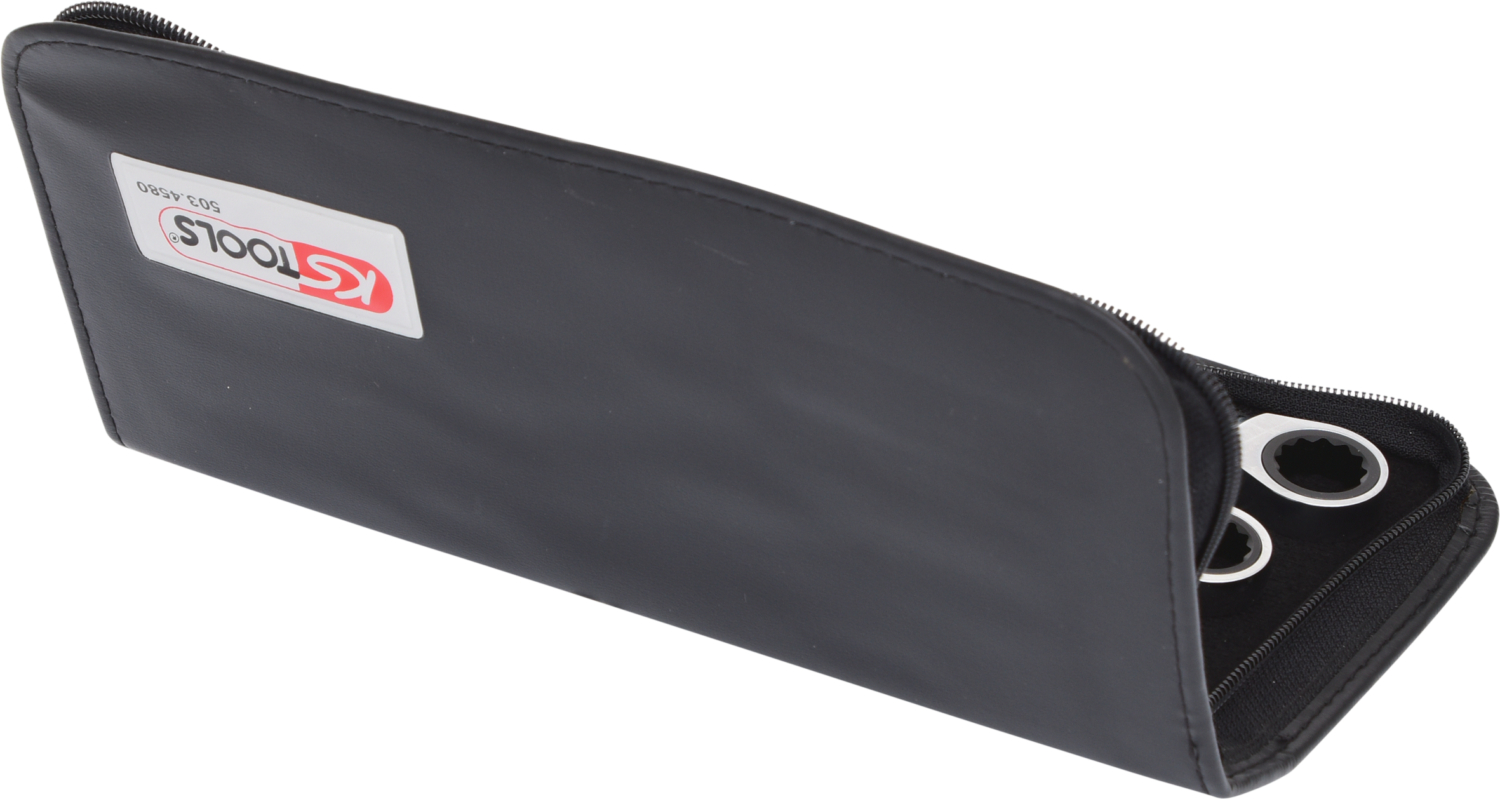 KS Tools GEARplus Doppel-Ratschenringschlüssel-Satz,umschaltbar,6-tlg