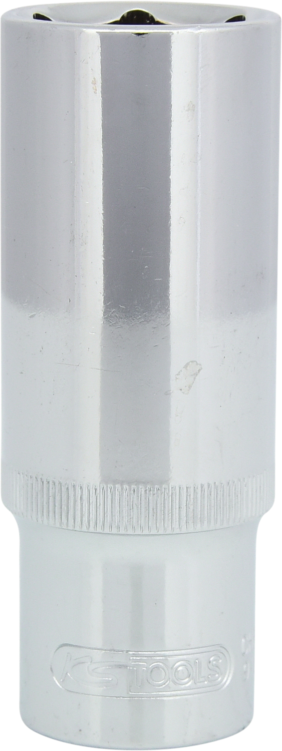 KS Tools 1/2" CHROMEplus Sechskant-Stecknuss, lang