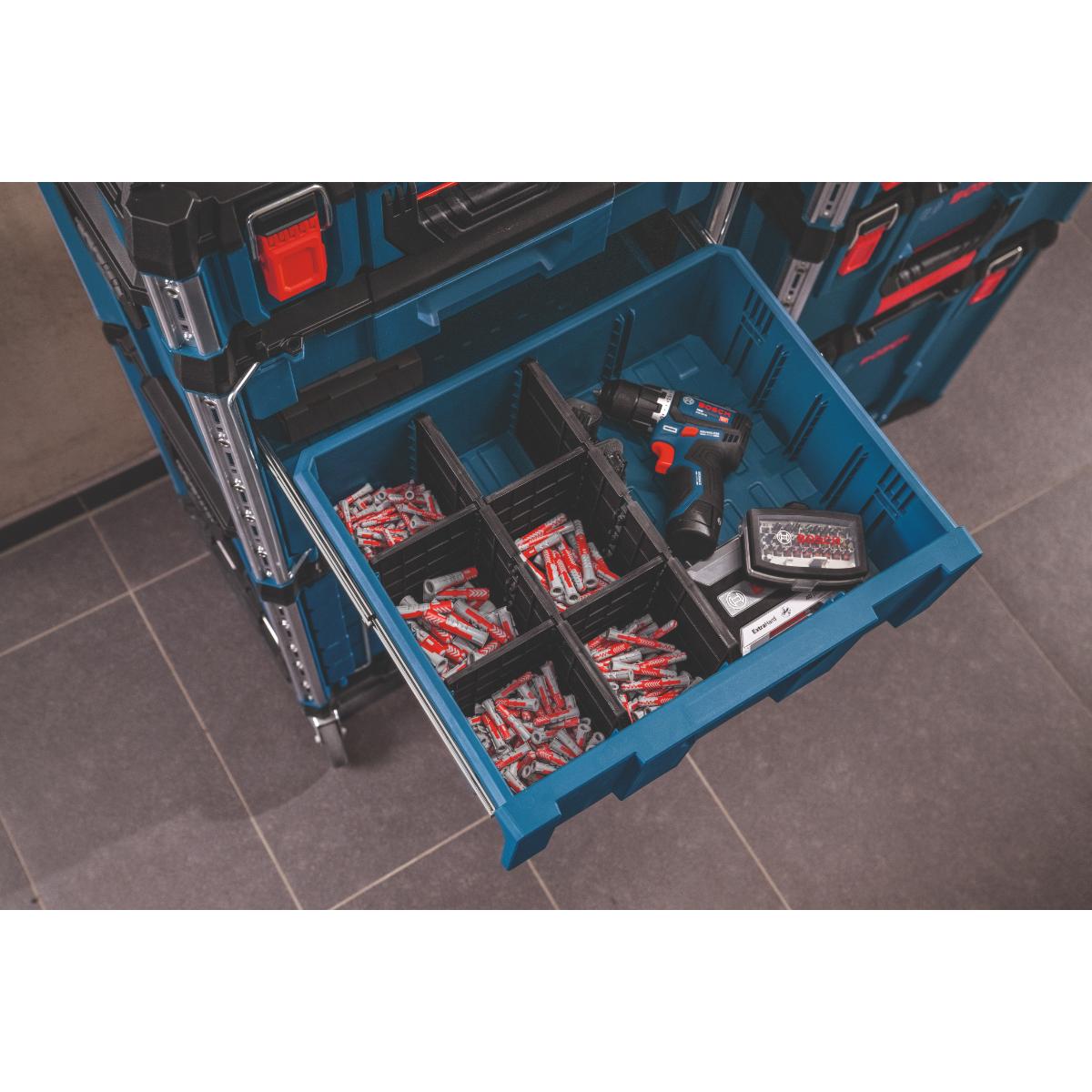 Bosch Koffersystem L-BOXX Contractor Drawer 140 Trenn+H287+H36+H36:H505