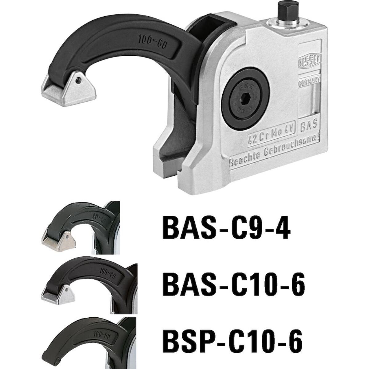 Bessey BAS-C compact-Spanner, offene Befestigungsbohrung