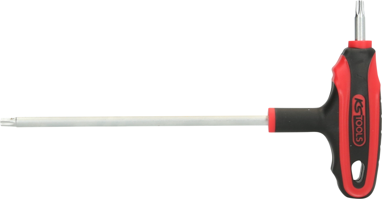 KS Tools T-Griff-Torx-Winkelstiftschlüssel,Bohrung