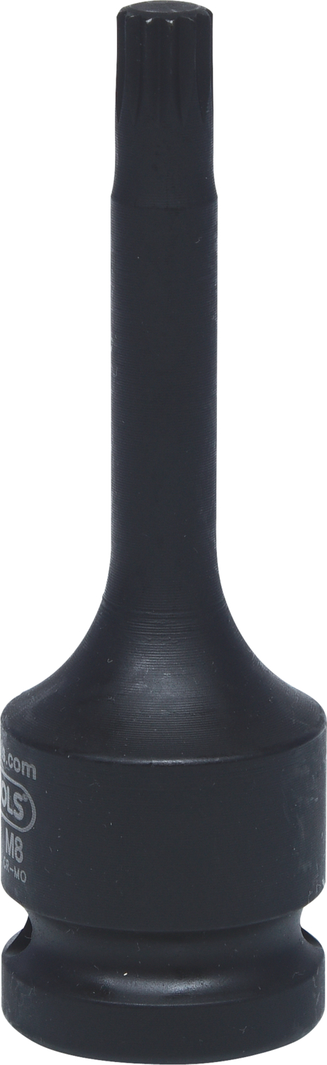 KS Tools 1/2" Kraft-Bit-Stecknuss Vielzahn, lang