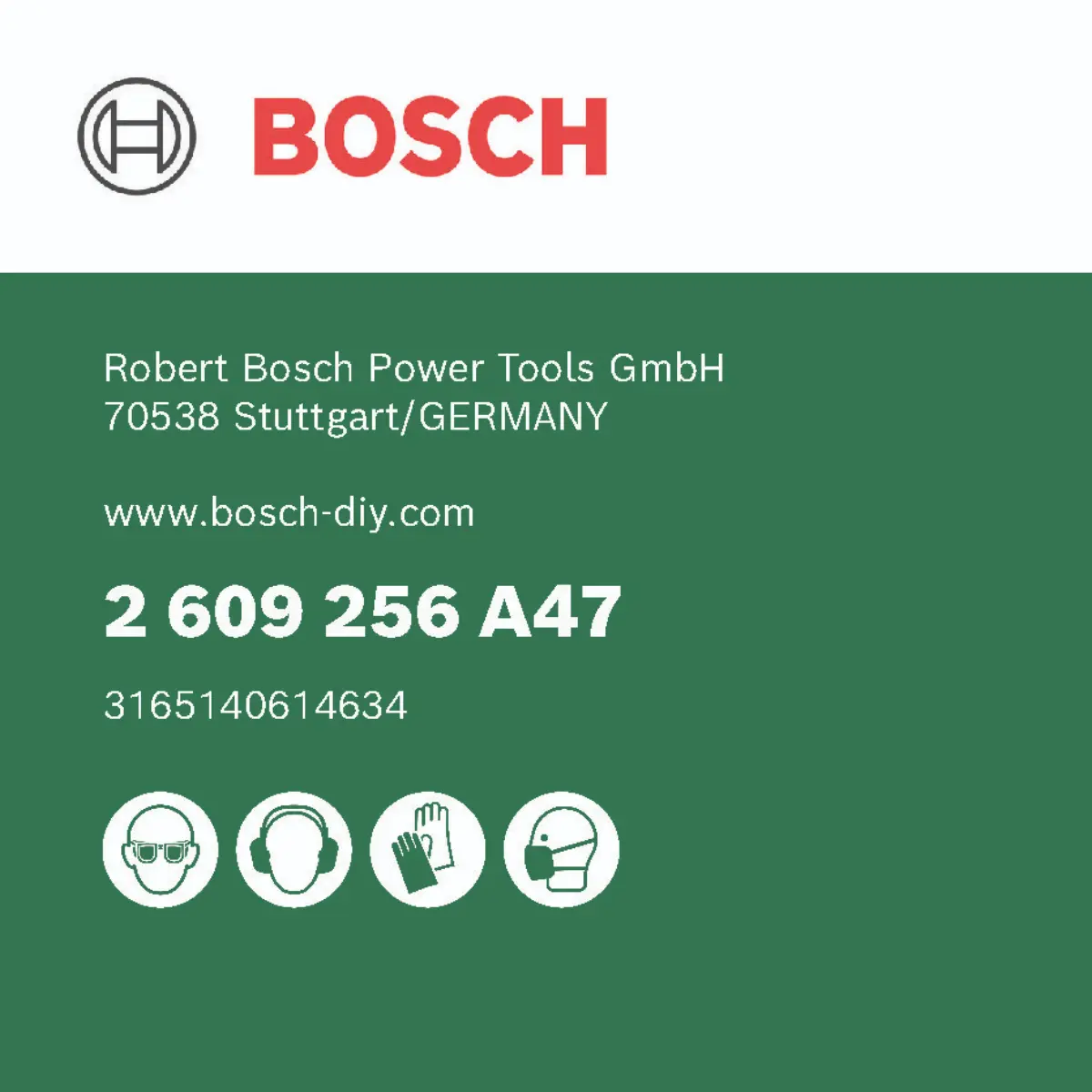 Bosch Schleifblatt-Set für Deltaschleifer 82 mm, 6-tlg.