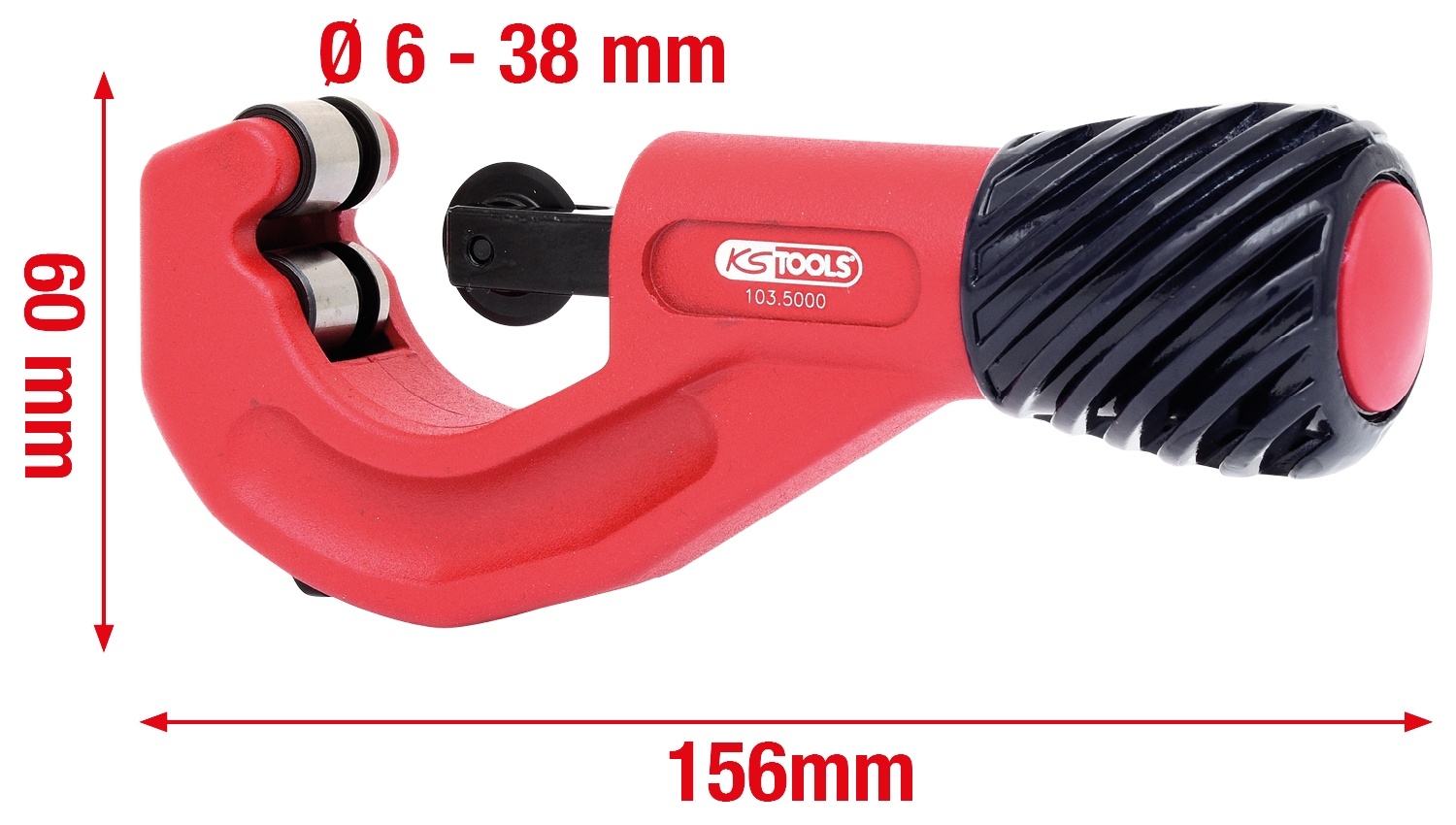 KS Tools Teleskop-Rohrabschneider
