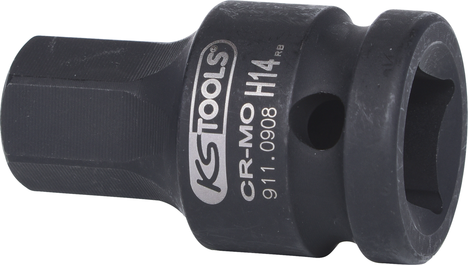 KS Tools 1/2" Kraft-Bit-Stecknuss, kurz