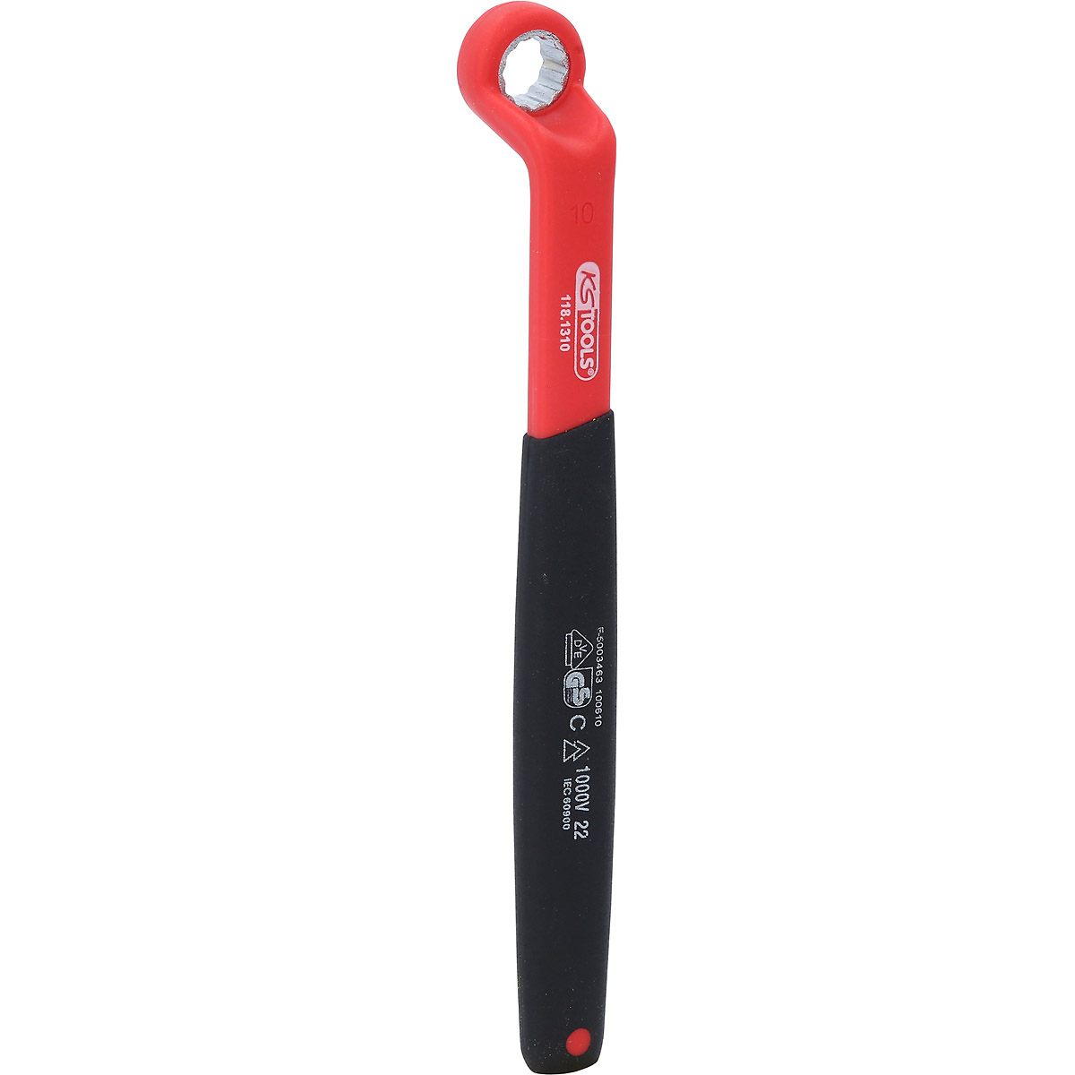 KS Tools Isolierter Ringschlüssel, gekröpft