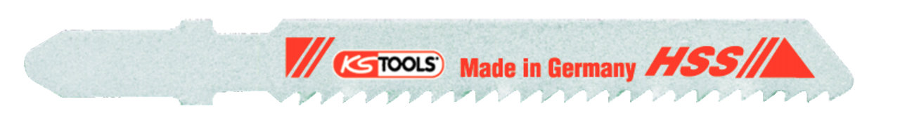 KS Tools Bi-Metall-Stichsägeblatt, HSS, 75mm, 2mm, T118B, 5er Pack