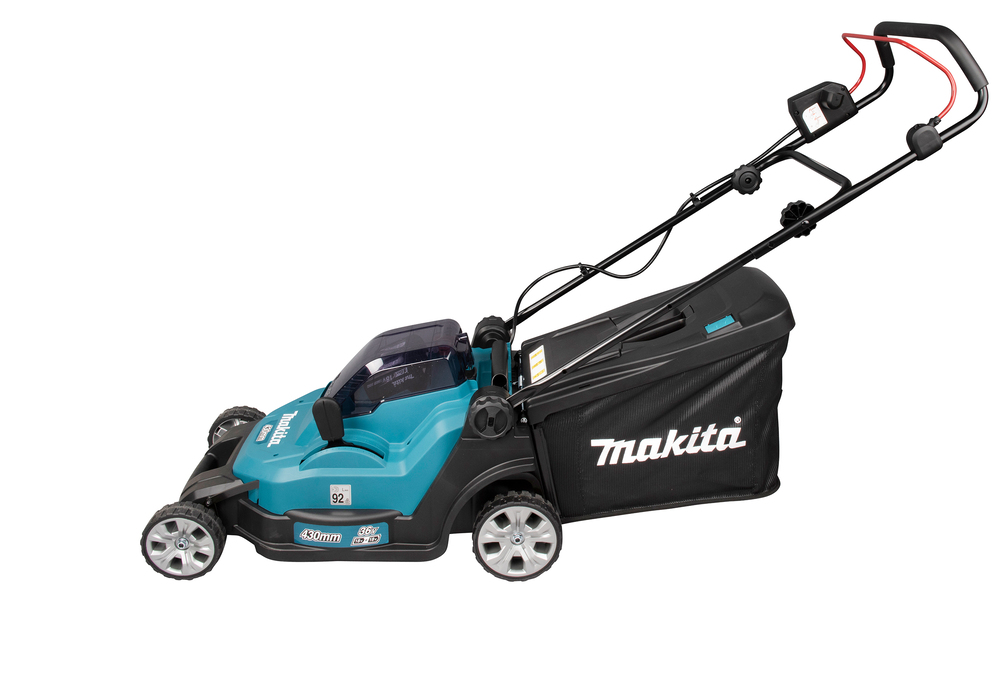 Makita Akku-Rasenmäher 2x18V LXT 43cm Schnittbreite - DLM432PT2